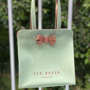 Mint Green Plastic Ted Baker Small Bag